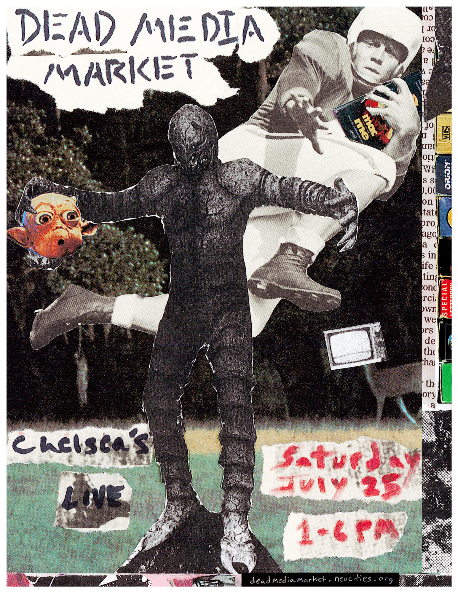 dead media market flyer for July 2026